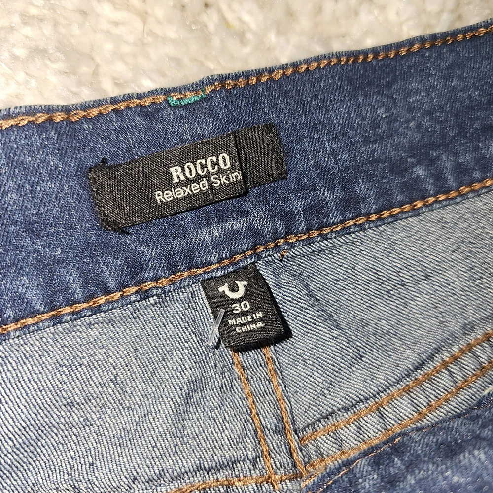 True Religion Dark Indigo Slim Jeans